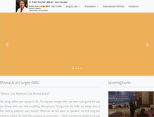 Tablet Screenshot of drkapilkochhar.com